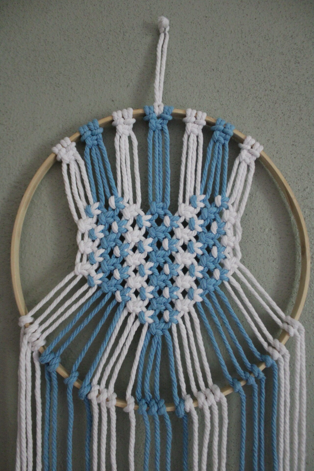 Macramé Heart Dreamcatcher | Handmade Boho Wall Decor