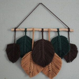 Macrame Leaf Wall Hanging
