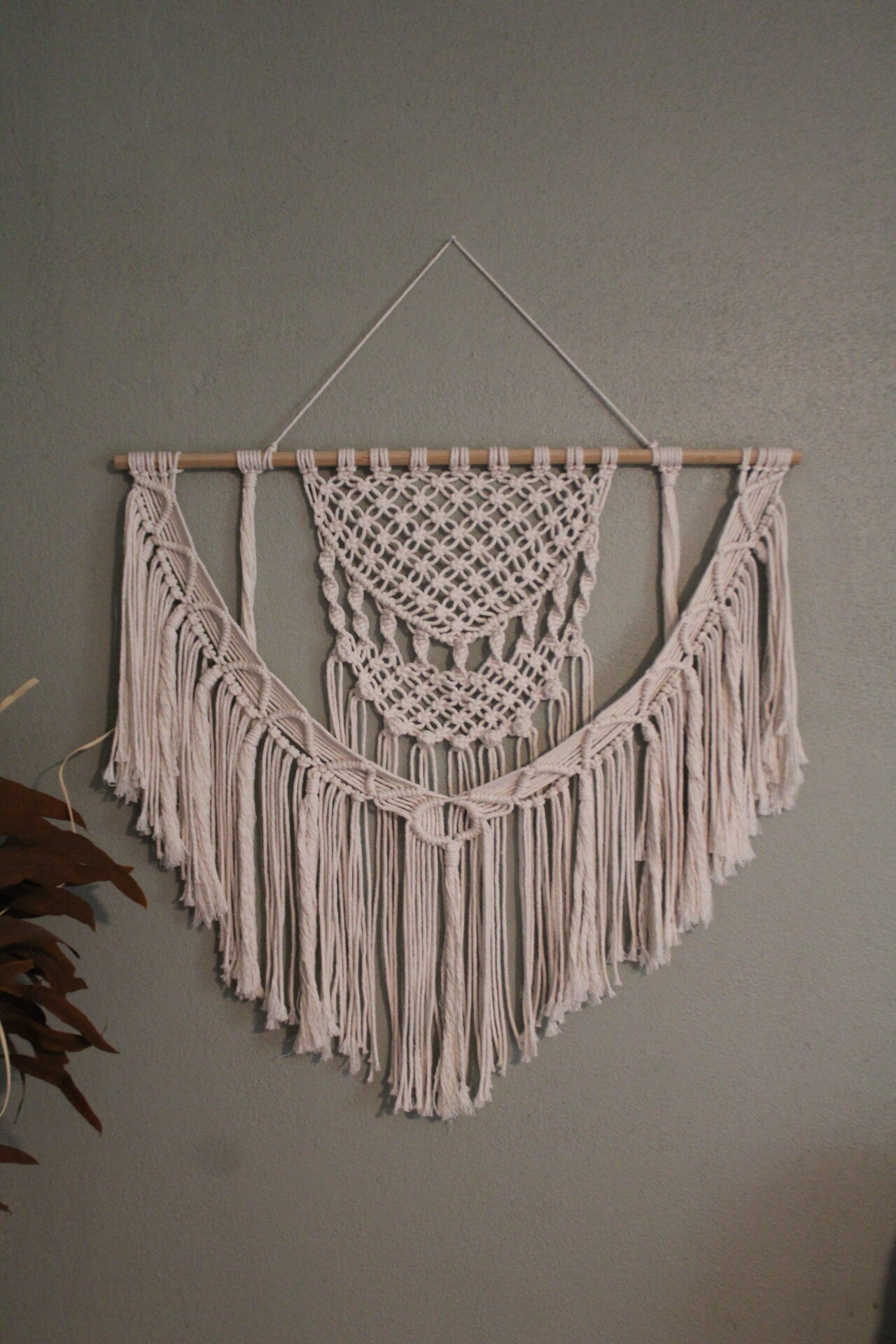 Handmade Boho Macrame Wall Hanging
