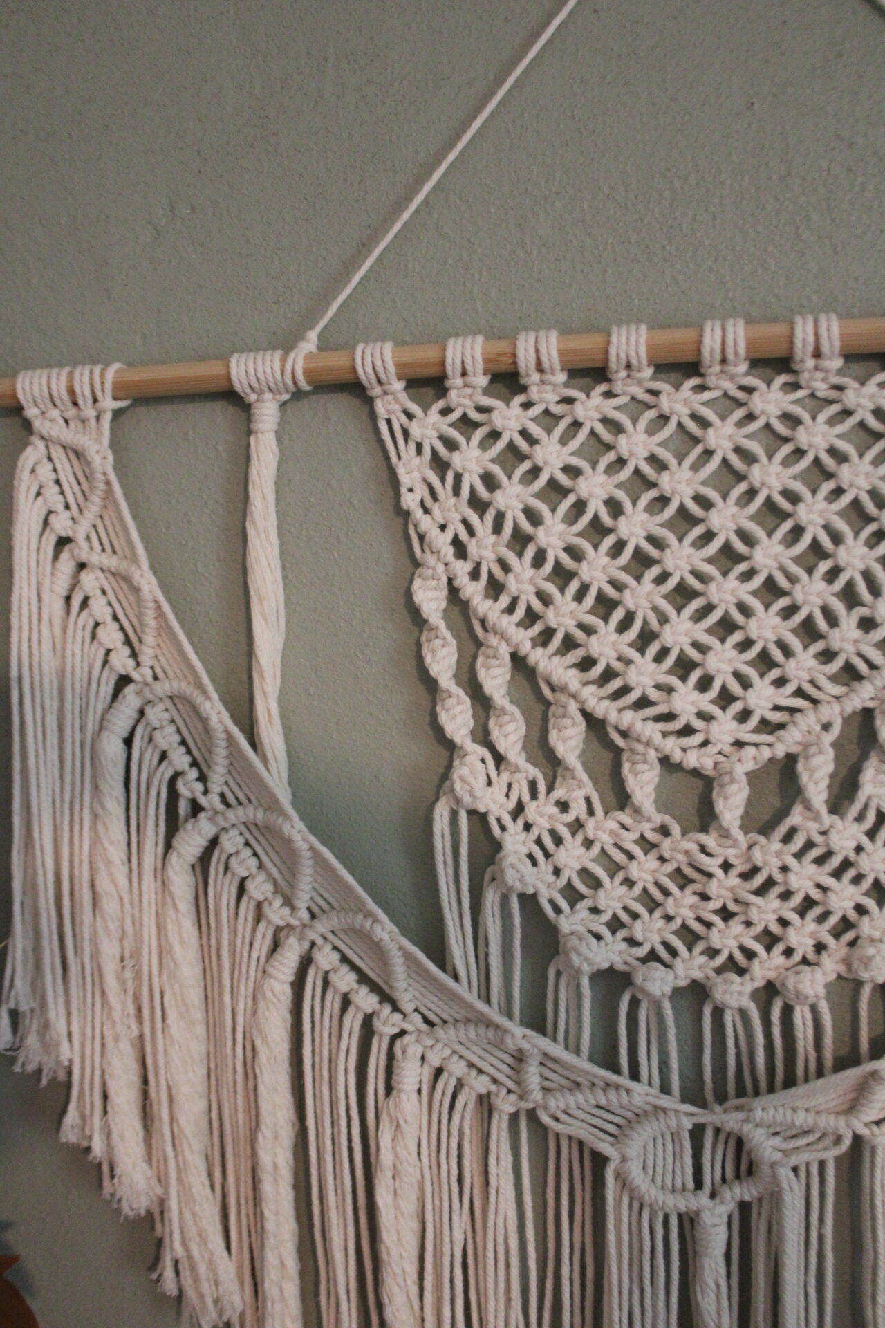 Handmade Boho Macrame Wall Hanging